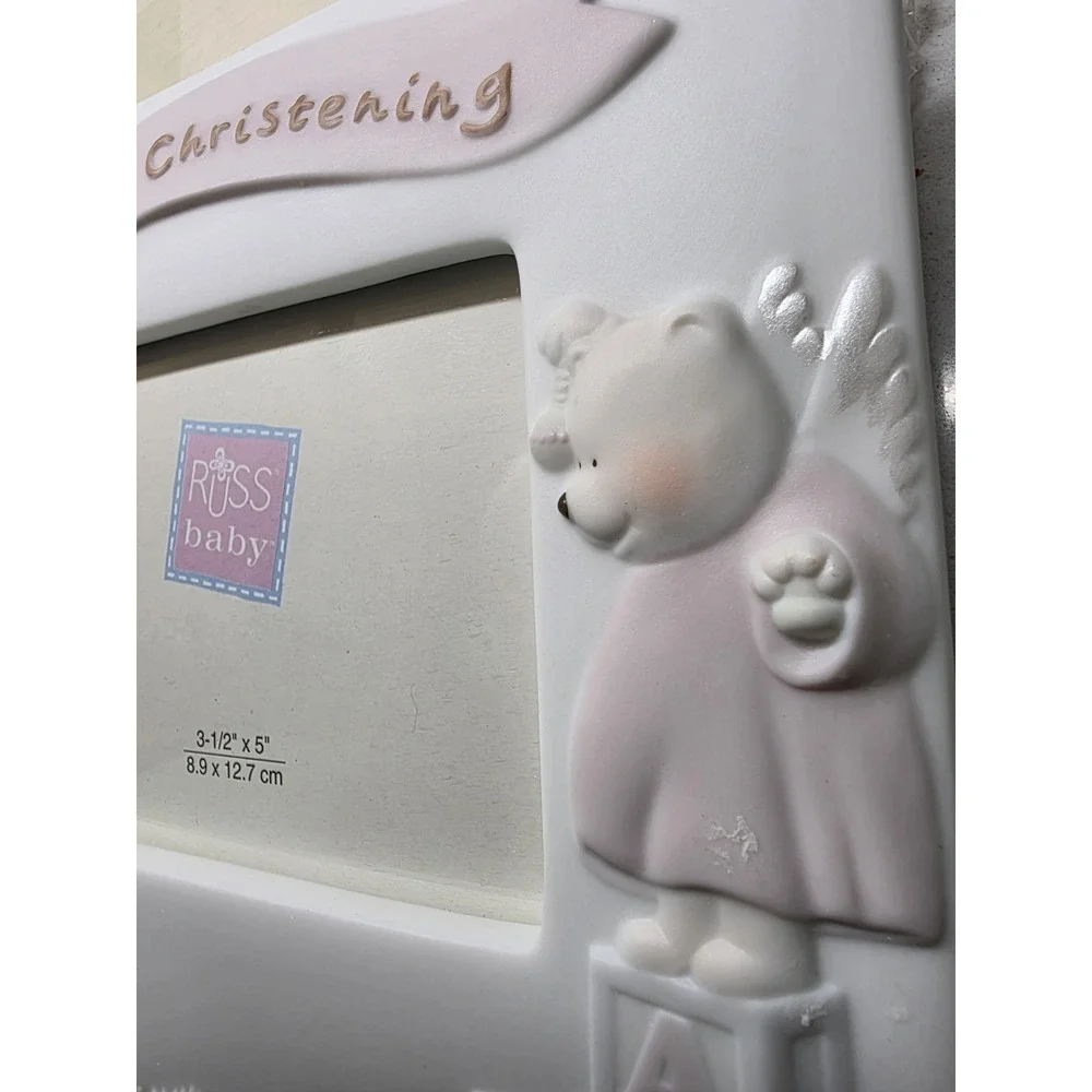 Baby's Christening Photo Frame 5